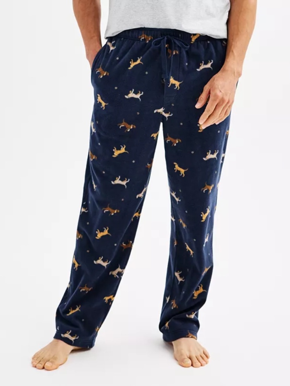 Men's Sonoma Goods For Life® Dog Microfleece Pajama Pants